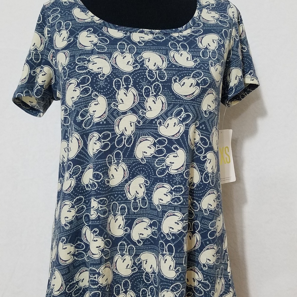 LULAROE DISNEY CLASSIC MICKEY NWT